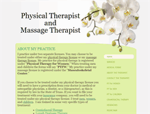 Tablet Screenshot of physicaltherapy-northtexas.com